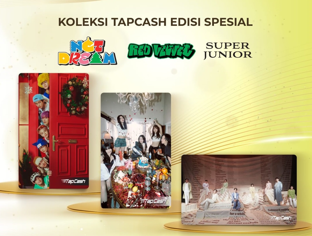 Bni Rilis Tapcash Edisi Spesial Super Junior Red Velvet Dan Nct Dream