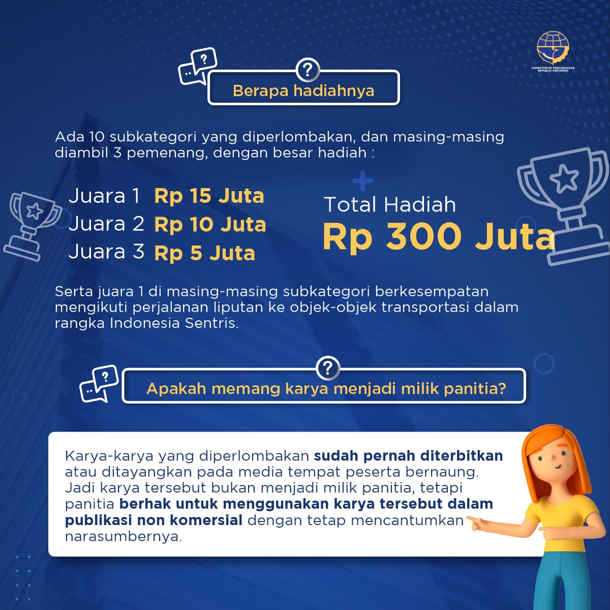 Menangkan Hadiah Jutaan Rupiah di Kompetisi Jurnalistik Kemenhub 2024!